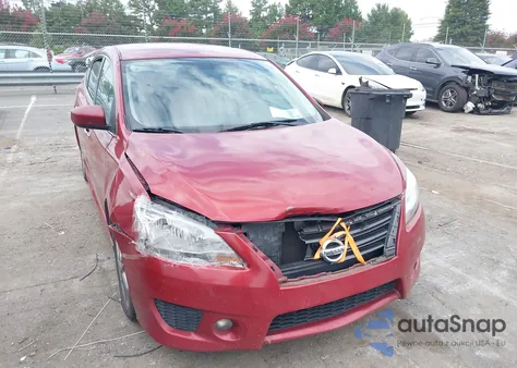 2013 Nissan Sentra Sr from USA, damaged, VIN 3N1AB7AP2DL734895